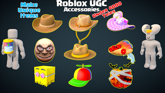 Gig Preview - Make any roblox ugc items