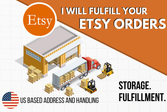 Gig Preview - Provide storage and fulfill orders for your etsy shop