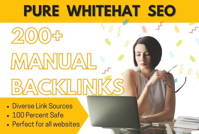 Gig Preview - Create 200 manual SEO backlinks of high authority