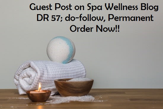 Gig Preview - Write and publish a guest post on spa wellness blog