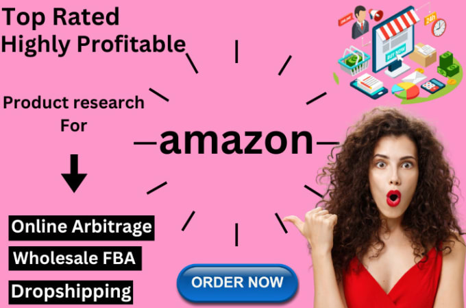 Gig Preview - Do amazon fba online arbitrage and dropshipping product research