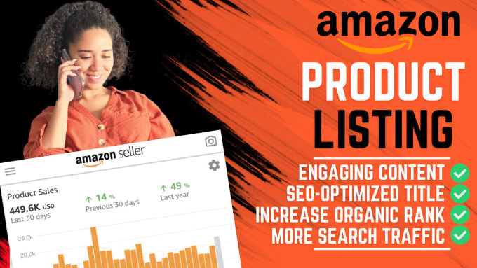 Gig Preview - Write your amazon SEO product listing