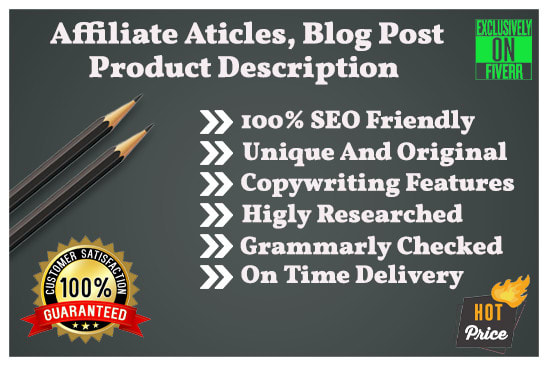 Gig Preview - Write 1000 words SEO friendly article, buying guides and blog posts