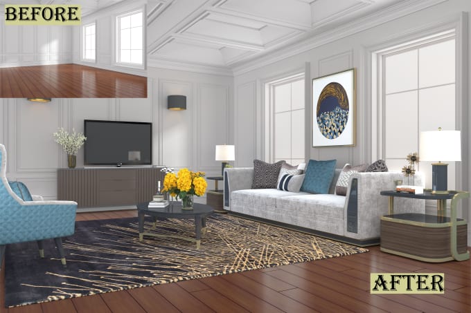 Gig Preview - Do realistic virtual staging for your listing