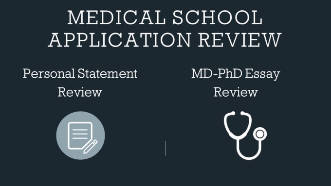 Gig Preview - Edit your medical school or MD phd personal statement