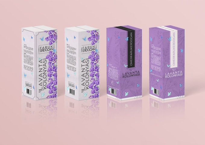 Gig Preview - Design perfume packaging, box design and cosmetic label