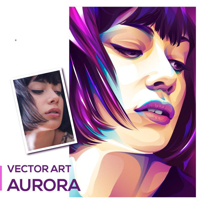 Gig Preview - Create fantastic vector portrait