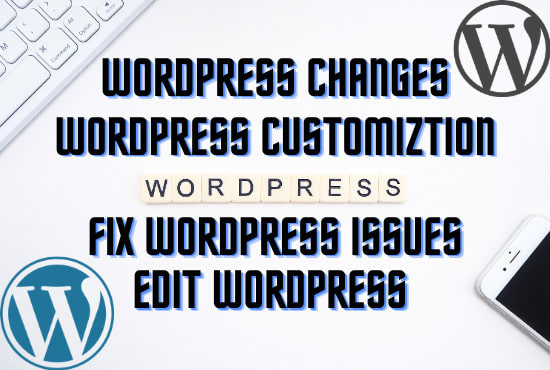 Gig Preview - Do wordpress changes, customization, fix issues or redesign wordpress website