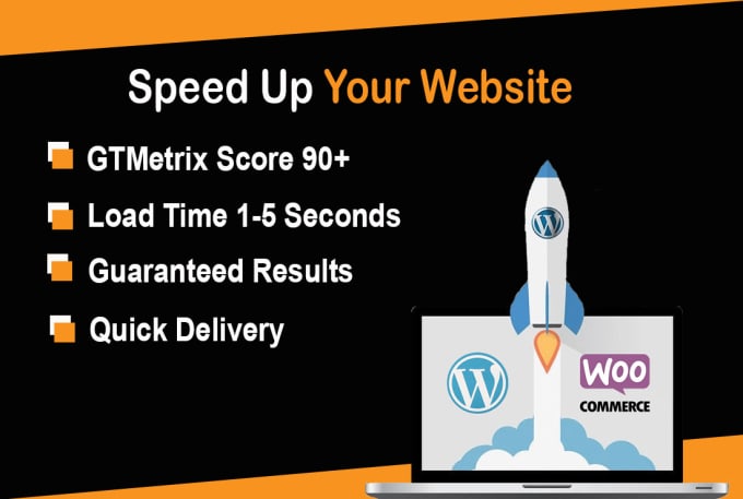 Gig Preview - Speed up wordpress website for google pagespeed insights