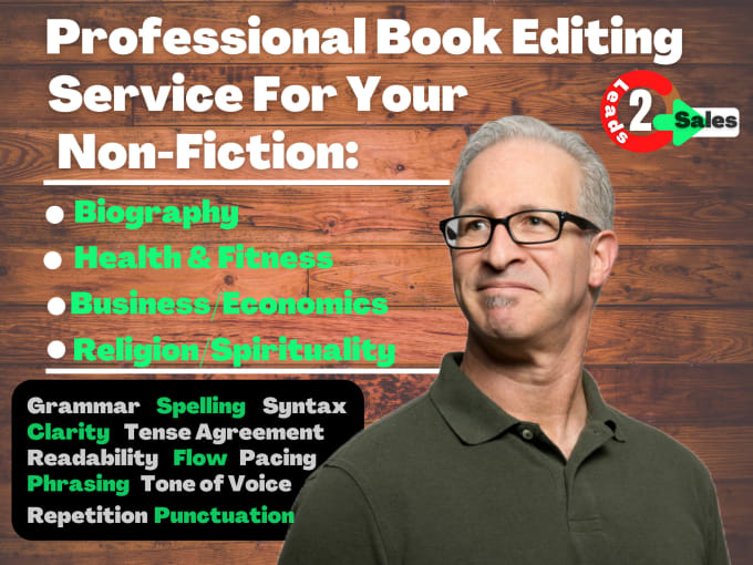 Gig Preview - Professionally proofread and copy edit your book