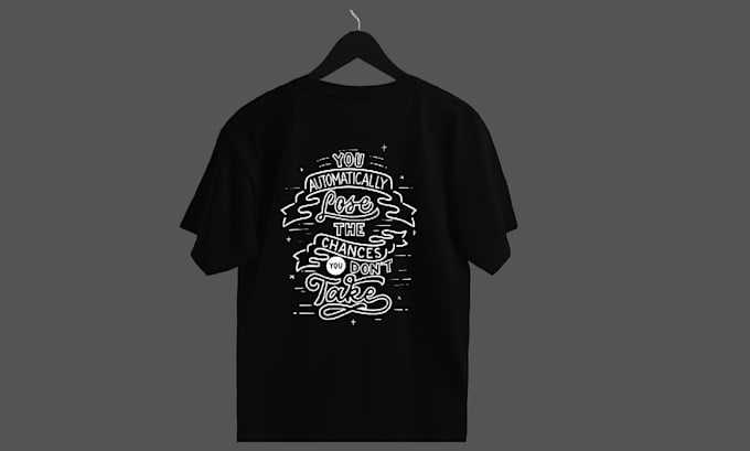 Gig Preview - Design eye catching custom t shirts with typography