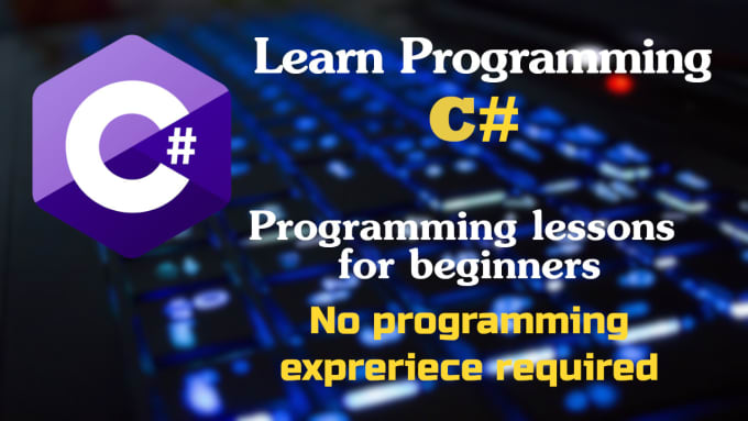 Gig Preview - Teach you the basics of csharp