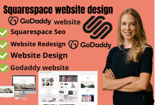 Gig Preview - Design or redesign  godaddy or wordpress website, godaddy builder