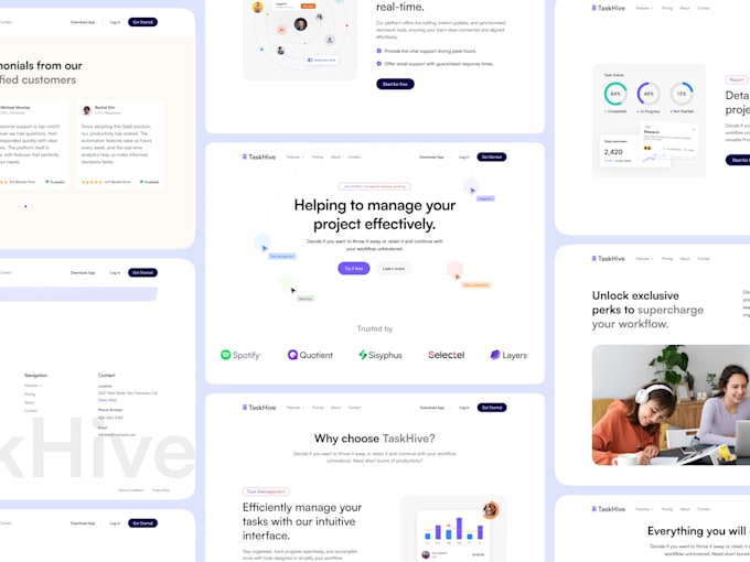 Bestseller - do saas landing pages, websites, and ui animation