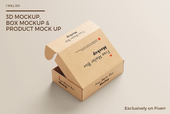 Bestseller - do 3d mockup, box mockup, product mockup, bulk order