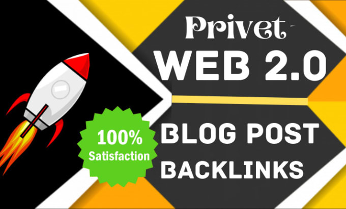 Gig Preview - Build privet web 2 0 backlinks