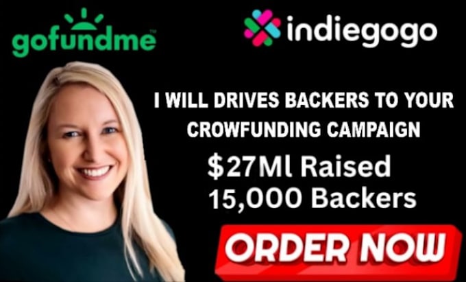 Bestseller - promote kickstarter, gofundme, indiegogo or any crowdfunding campaign