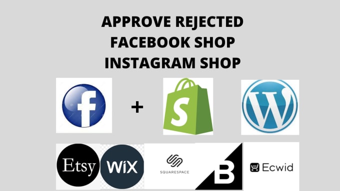 Gig Preview - Approve reject facebook and instagram shops, integrate with the website