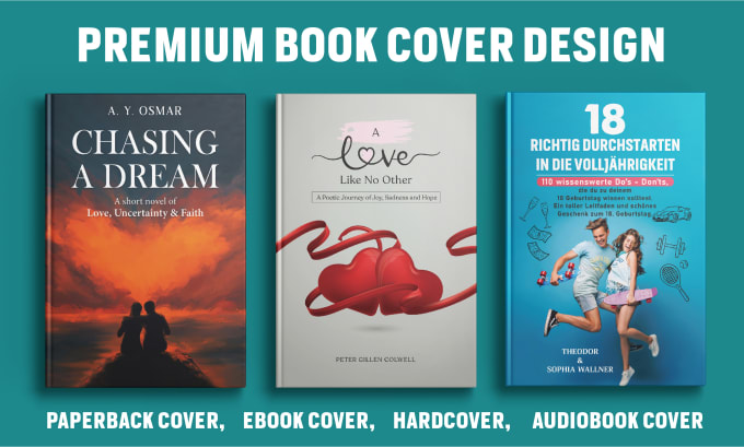 Gig Preview - Do book cover design, book cover design, book cover design