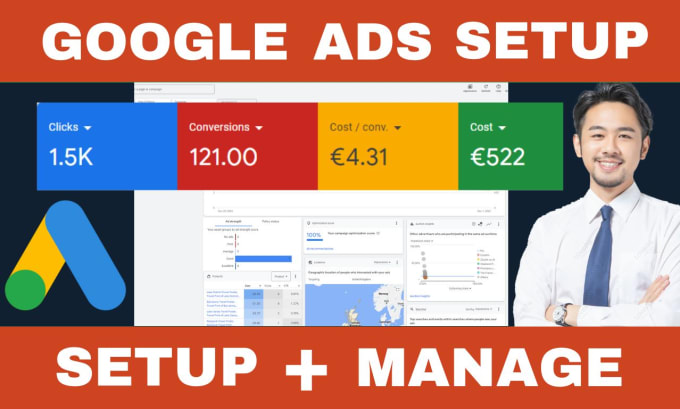 Bestseller - set up or optimize your google ads PPC campaign to increase your sales