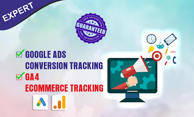 Gig Preview - Google analytics 4 setup,ga4 ecommerce tracking,tag manager,gtm,facebook pixel