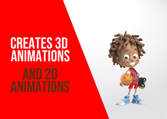 Gig Preview - Create 2d 3d animation