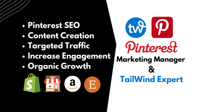 Gig Preview - Be your pinterest marketing manager