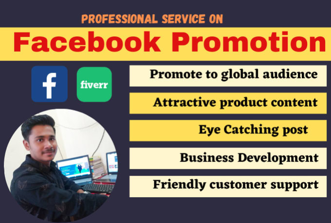 Gig Preview - Do organic facebook promotion and marketing to the targeted audience in the USA