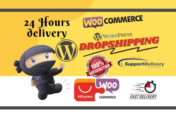 Gig Preview - Design ali express dropshipping store using woocommerce