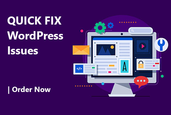 Gig Preview - Fix wordpress bugs, issues, errors or CSS issue