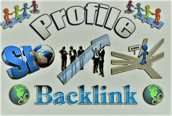 Gig Preview - Create 300 SEO profile backlinks high authority without spam score