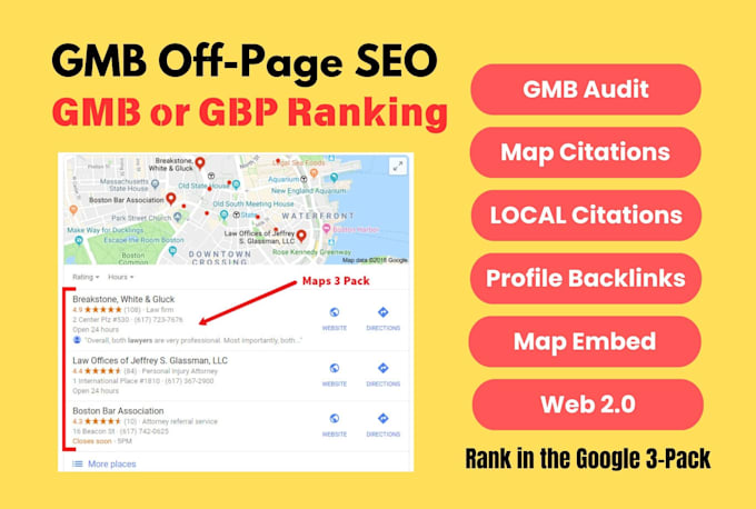 Gig Preview - Skyrocket your local SEO, google maps and gmb ranking