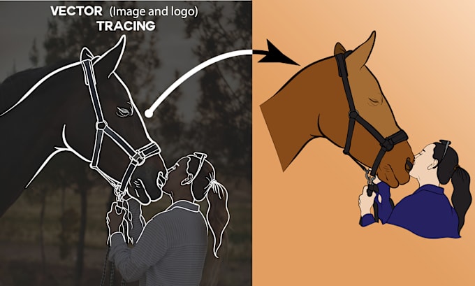 Gig Preview - Do detailed vector tracing, vectorize logo, redraw image