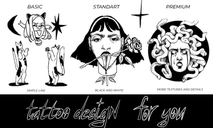 Gig Preview - Create custom tattoo design