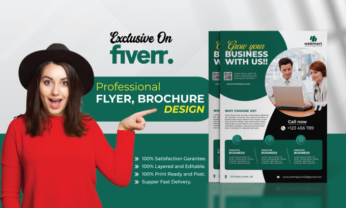 Bestseller - create business flyers, brochures, and marketing materials