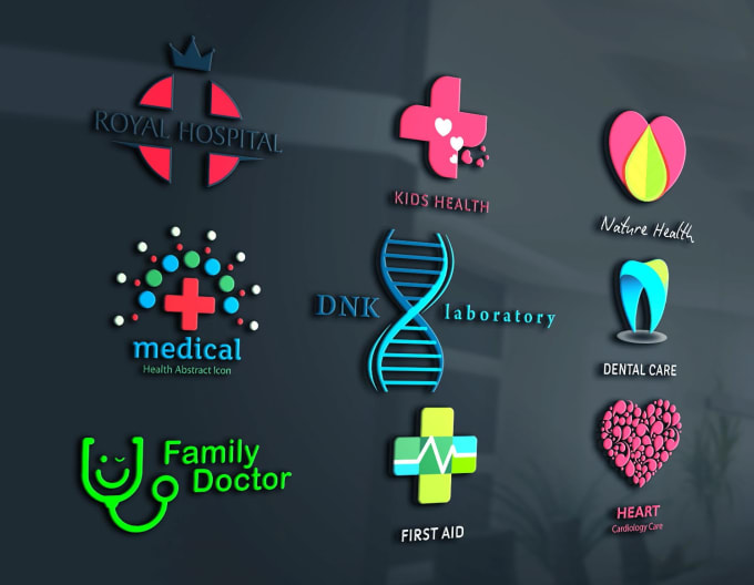 Gig Preview - Healthcare, medical, homecare, lab, pharmacy and dental logo