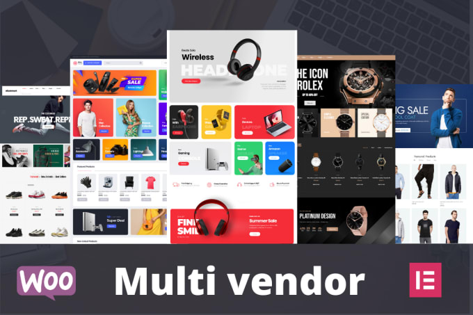 Gig Preview - Develop woocommerce multi vendor ecommerce marketplace website