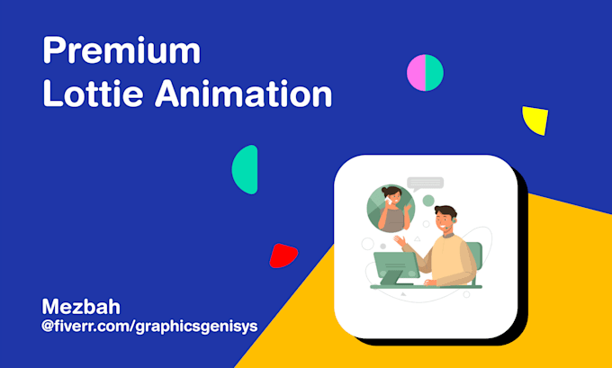 Gig Preview - Create lottie and web animation for mobile and computer