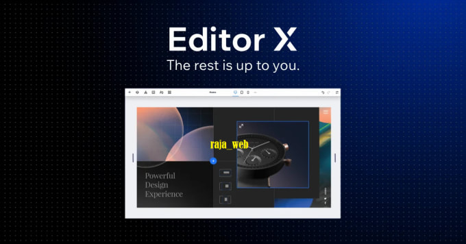 Gig Preview - Do editor x website design, figma to wix,  fix wix issues