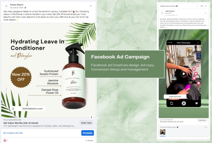 Gig Preview - Create facebook meta ads campaign