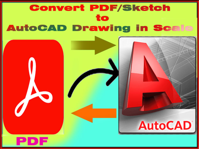 Gig Preview - Convert pdf, sketch or image to autocad  drawing professionally