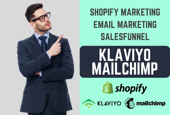 Gig Preview - Shopify marketing expert klaviyo salesfunnel, instagram promotion facebook ads