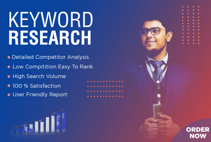 Gig Preview - Do in depth keyword research and competition analysis to rank you no 1 in google