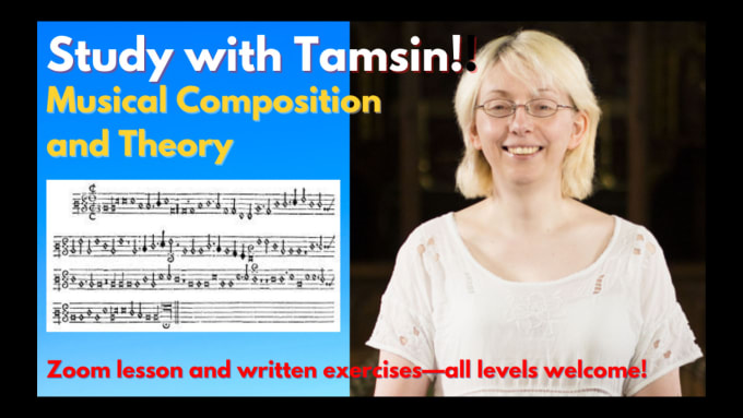 Gig Preview - Teach you music theory and composition