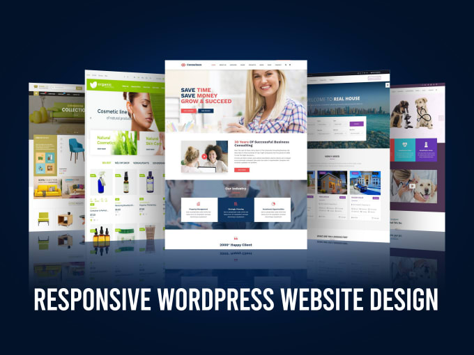 Gig Preview - Build a responsive wordpress website design in 24 hours