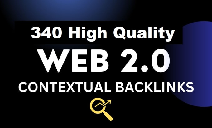 Gig Preview - Create high quqlity backlinks web 2 0 contextual  link building service