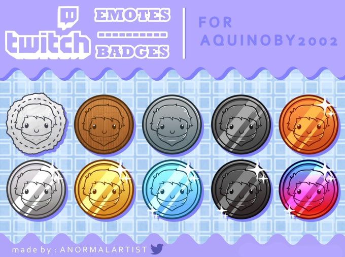 Gig Preview - Create custom badges for twitch