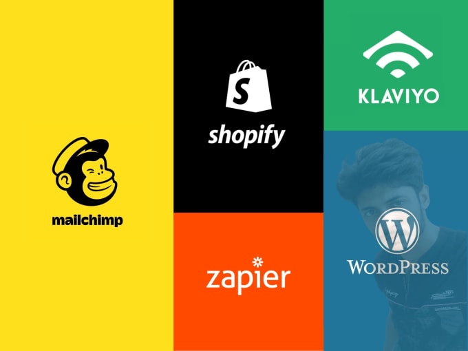 Gig Preview - Do shopify, mailchimp, zapier automation, wordpress, klaviyo integration