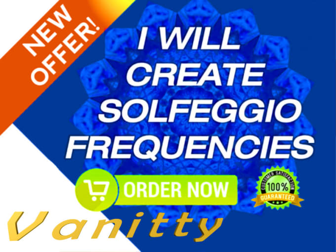 Gig Preview - Produce any customized solfeggio frequencies