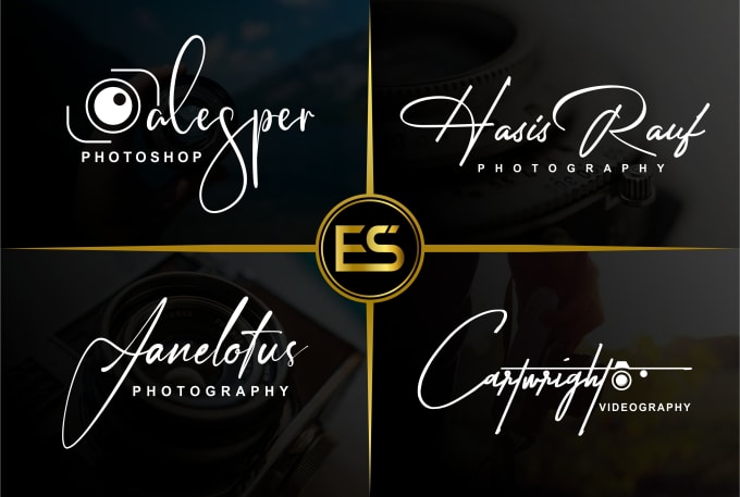 Gig Preview - Do signature logo photography or watermark design